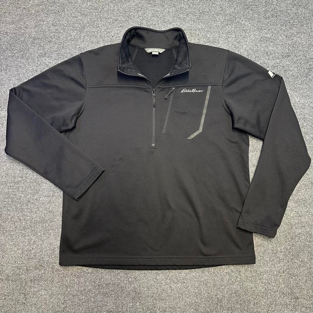 Eddie Bauer First Ascent Men’s Outdoor Performance Fleece 1/4 Zip Pullover L